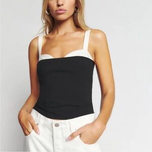 Reformation Harlan top Medium